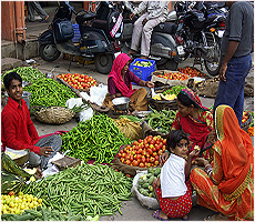 Strade e mercati, India